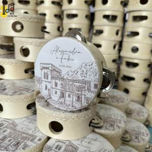 <span class=keywords><strong>Tamburelli</strong></span> Personalizzati da 10 cm (4 Pollici) per Alta Stagione, Mini Tamburello a Mano Giocattolo, Bomboniera per <span class=keywords><strong>Matrimonio</strong></span>, Articolo per Feste e Chiesa - Product Image 4