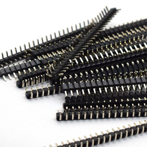 Một cửa mua hỗ trợ tùy biến hàng duy nhất cong kim 26 Pin 2.54mm PCB pin tiêu đề nam nối - Product Image 5