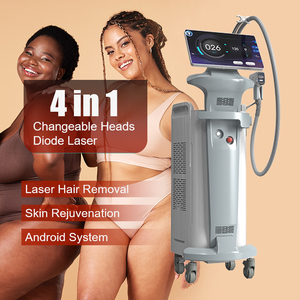 อุปกรณ์กำจัดขนถาวรแบบ940nm Device755nm ไดโอด808NM 1064nm 4จุดขนาดเปลี่ยนได้ - Product Image 1