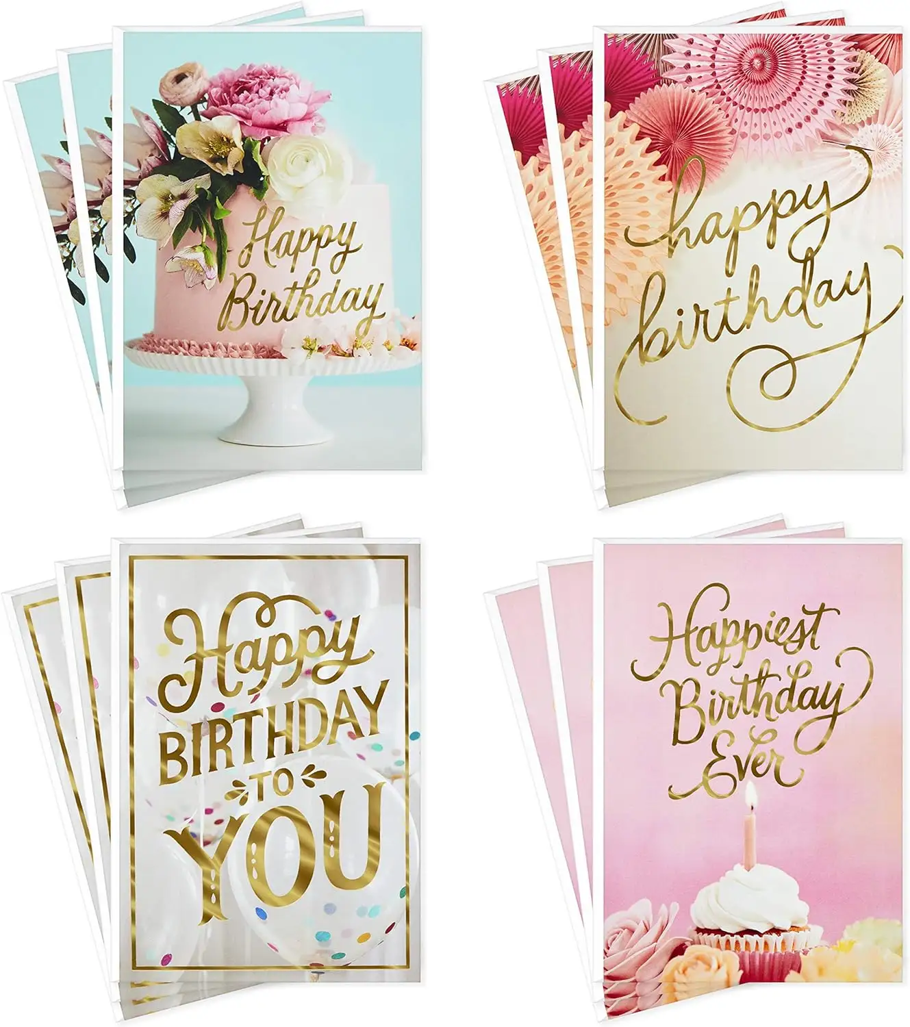 Carte de remerciement personnalisée Enveloppe Cartes de vœux Cartes d'anniversaire Impression avec enveloppes