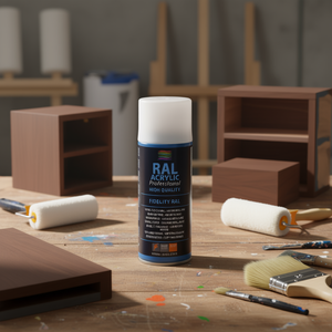 Pintura en Aerosol Acrílica Ral8011 Marrón Nogal, Color Profesional de Alta Calidad - Product Image 3