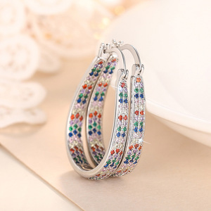 Orecchini a Cerchio Boho Colorati per Donne, Design Unico e Accattivante, Gioielli alla Moda - Product Image 6