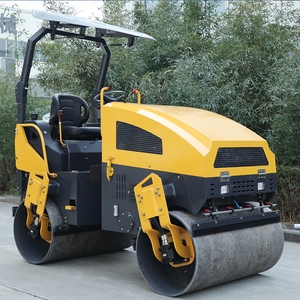 Rouleau compresseur vibrant à double tambour 4 tonnes 5 tonnes, <span class=keywords><strong>prix</strong></span> usine professionnel, petit rouleau à asphalte neuf 4000 kg pour compactage équestre - Product Image 6
