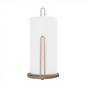 Servilletero de Metal Hecho a Mano con Base de Madera, para Hotel, Restaurante, Mesa de Comedor, a Buen Precio en India - Product Image 1