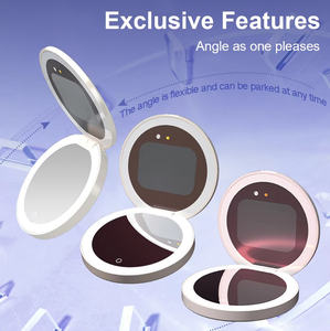 Espejo UV con Protección Solar, Inteligente, Portátil, Compacto, Mini Espejo de Maquillaje, Espejo Cosmético de Bolsillo, Luz de Relleno para Viajes, Decoración Artística para el Hogar - Product Image 4