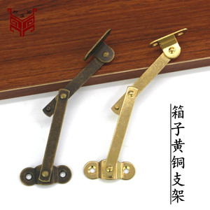ขายึดกล่องทองเหลืองสำหรับกล่องไม้ อุปกรณ์เสริมฮาร์ดแวร์ - Product Image 1