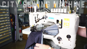 จักรเย็บผ้ายี่ห้อ Juki รุ่น 3580 คุณภาพสูง แบบป้อนผ้าจากแขน <span class=keywords><strong>3</strong></span> เข็ม เย็บแบบดับเบิ้ลเชนสติทช์ สำหรับเย็บยีนส์ - Product Image 3