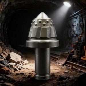 Piccone Conico S135 Durevole, Acciaio Legato Trattato Termicamente per Miniera e Perforazione - Product Image 1