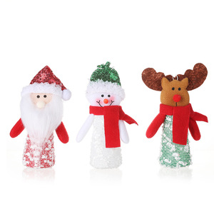 New Year <b>Mini</b> Cute Snowman Doll <b>Christmas</b> <b>Tree</b> Decorations Light Window Scene Setting Props Wholesale Factory Supply - Product Image 5