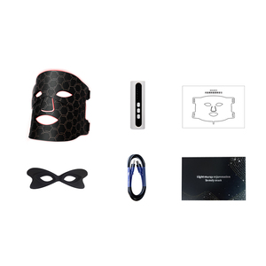 Uso doméstico Spa Recargable <span class=keywords><strong>7</strong></span> <span class=keywords><strong>Led</strong></span> Máscara de luz 850nm Cara colorida Silicona Rojo Azul Infrarrojo <span class=keywords><strong>Led</strong></span> Máscara de belleza facial para el cuidado de la cara - Product Image 6