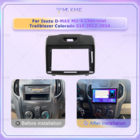Cadre de lecteur DVD de voiture de navigation stéréo pour Isuzu D-MAX MU-X Chevrolet Trailblazer Colorado S10 de 2012 à 2016