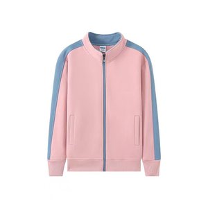 Color Blocked Sweatshirts With 3D Patch Pockets For Teenagers <b>Workwear</b> Uniforms Autumn <b>Winter</b> Wear - Product Image 3