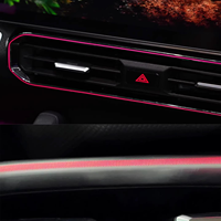 SJC 64 Couleurs Lumière Ambiante Dynamique pour Voiture JETOUR T2 2023-2025 – Éclairage d'Ambiance pour Accessoires d'Éclairage Intérieur Automobile – Amélioration