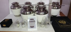 Crtion en laiton blanc antique pour adultes, pot de stockage de cuillères pour enfants et adultes - Product Image 2