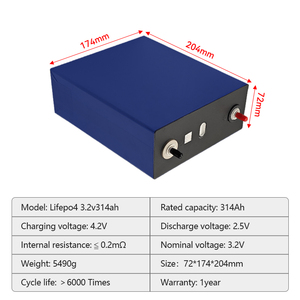 Original Cornex 3.2V 314Ah 314 <b>Battery</b> 8000+ Cycles 280Ah 310Ah 320Ah 340Ah Prismatic Cells for Solar Energy Storage - Product Image 3