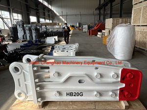 OEM HB20G หัวเจาะไฮดรอลิกสำหรับรถขุด 20 ตัน  ผู้ผลิตหัวเจาะคอนกรีต ใช้ได้กับ SY215 CAT320 PC200 - Product Image 2