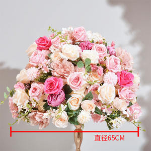 Cuore rosso metallo Wildflower lilla archi Wallflower Decore fiori bianco che scorre su un vero tocco Flower archide - Product Image 5