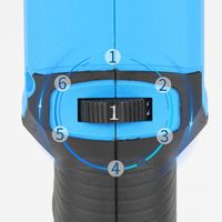 Machine de polissage puissante à double action Maxshine à prise OEM réglable à 6 vitesses