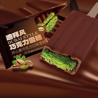 Barra de Helado Crujiente con Leche y Chocolate Estilo Dubai en Caja