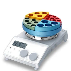 طبق تسخين رقمي للمختبرات ، سعر الصحن الساخن مع معدات قضيب التحريك للتدفئة المختبرية - Product Image 3