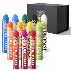 <span class=keywords><strong>Craie</strong></span> à l'huile Rubens très demandée, 72 couleurs, gamme complète, texture douce, crémeuse et soyeuse, coloration vive - Product Image 2