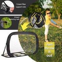Filet d'entraînement de football polyvalent détachable Offre Spéciale portable Design pliable pour fichier de pratique de football pour enfants