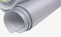 Feuille d'isolation de plafond en mousse EPE/XPE avec dos en PET/feuille d'aluminium métallisée, isolation thermique réfléchissante, absorption des chocs pour entrepôt