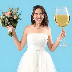 Copa de Vino Gigante de 112 oz, Soplada a Mano, Proveedor Chino, Estilo Italiano, Copa de Cristal con Tallo Extra Grande para Bodas - Product Image 2