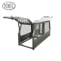 Caisse de rangement pour outils en aluminium, utilisation en extérieur, taille et couleur personnalisables (KBL-DG)