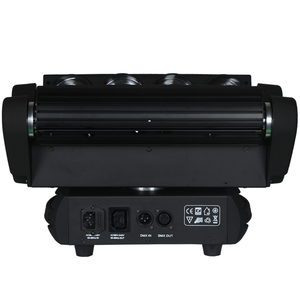 Dmx512 8 mắt 8x12W RGBW 4in1 dẫn chùm di chuyển thanh đầu cho sân khấu <span class=keywords><strong>DJ</strong></span> Disco KTV hộp đêm sân khấu - Product Image 2