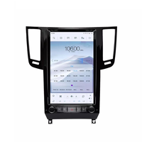 Lecteur de navigation tout-en-un Android 13,6 pouces avec CarPlay intégré, écran IPS monté sur tableau de bord pour Infiniti QX70/FXSeries 2013-2016