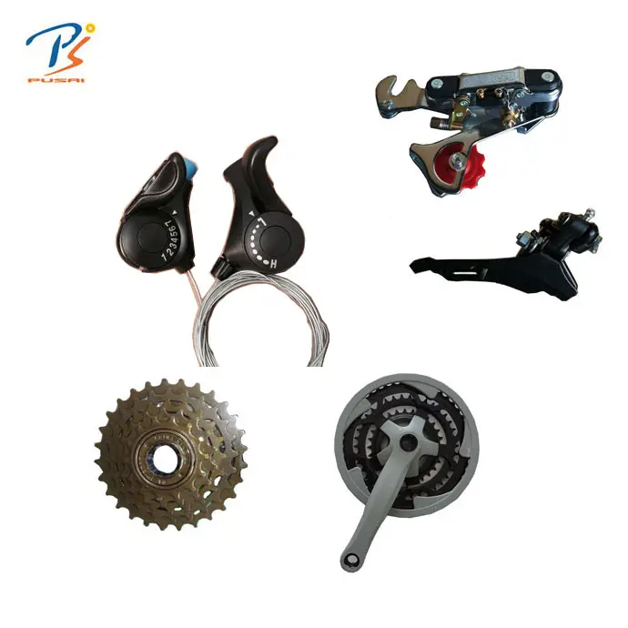 Bike spare parts brake set bicycle derailleur and shifte kit