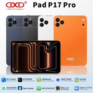 แท็บเล็ต <span class=keywords><strong>DXD</strong></span> P17 Pro ขนาด 10.1 นิ้ว Octa Core 4GB 64GB ระบบปฏิบัติการ Android 15 พร้อมปากกาสไตลัสในตัว รองรับ 4G LTE ซิมปลดล็อค ชุดอุปกรณ์เชื่อมต่อไร้สาย Pro Kit - Product Image 1