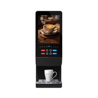 Distributeur automatique de café instantané chaud SUPIN E-20SW à monnayeur avec SDK, paiement multi-mode et fonction de nettoyage automatique