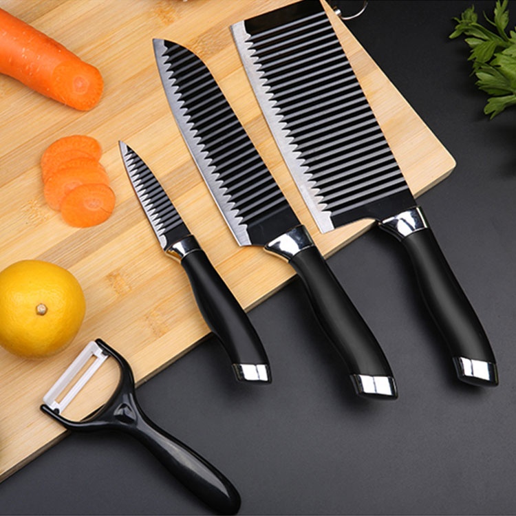 Amazon выбор 4 шт сделанных из нержавеющей стали набор кухонных ножей шеф-повара нож для нарезки нож для Разделки мяса Фруктовый нож, керамический нож для очистки фруктов и овощей