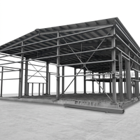 Structures de toiture métalliques modernes en acier, charpente en I pour entrepôts, ateliers, centres commerciaux, Chine, cadre en acier galvanisé, taille personnalisée, garantie 5 ans