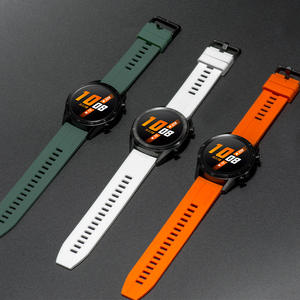Bracelet de montre intelligente sport en caoutchouc de silicone <span class=keywords><strong>2022</strong></span> Motif 22mm Gt 46mm pour <span class=keywords><strong>Huawei</strong></span> Gt2 Pro - Product Image 4