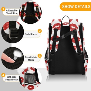 High Capacity Girls Schoolbags Outdoor Travel Bags Students <b>Backpack</b> <b>College</b> School Bags Customized - Product Image 2