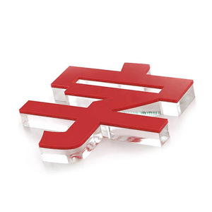 Acrylic 3D Crystal Letter Logo Storefront Signboard Trendy Advertising Background <b>Wall</b> PVC Illuminated <b>Lettering</b> - Product Image 3