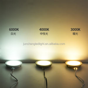 warm white pure white Mini LED circular Home lighting under the cabinet LED can be <strong>dimmed</strong> hockey lights - Product Image 6