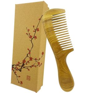 Direct Factory Supply Anti Static Wooden Comb Smooth Hair Tool for <b>Tangle</b> Free and Healthy Hair Available At Best Market Price - Product Image 2