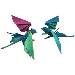 Ailes d'hirondelle imprimées en 3D, articulées, en PLA, très demandées, idéales pour figurines et jouets créatifs tendance - Product Image 1