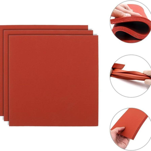 Hoja de goma de silicona de grado médico y alimenticio OEM del fabricante, almohadilla de espuma suave resistente al calor para moldear - Product Image 1