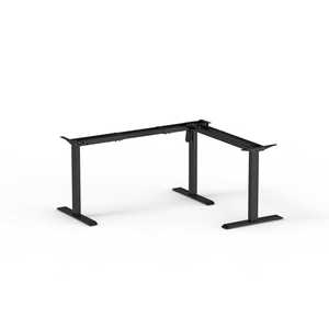 Bureau de jeu d'angle intelligent réglable en hauteur, en forme de L, en métal, avec port USB et touches de mémoire pour usage domestique ou au bureau - Product Image 3