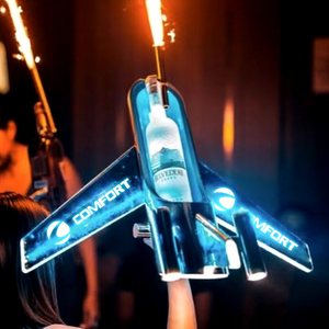 شعار مخصص Vip أكريليك زجاجة Glorifier خدمة علامة النادي الليلي البلاستيكية Presenter للنادي الليلي - Product Image 2