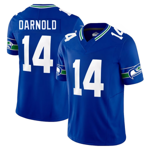 Maglia da <span class=keywords><strong>Calcio</strong></span> Ricamata 2026 Finals Stitch Seattle Rivalries Darnold Smith-Njigba, Maglie Sportive <span class=keywords><strong>di</strong></span> Alta Qualità - Product Image 4