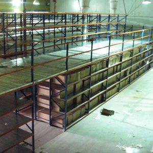 Planchers mezzanine en acier Rack Plancher surélevé Stockage Grenier Système de rayonnage pour le stockage en entrepôt - Product Image 2