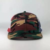 Sombrero de camionero de malla de ala plana de 6 paneles de alta calidad para hombres logotipo bordado personalizado Hip Hop estilo de moda tela de encaje deportes al aire libre