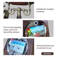 Livre d'or vidéo 2K exclusif transfrontalier pour mariage, fête, anniversaire – Enregistrement visuel instantané HD via téléphone