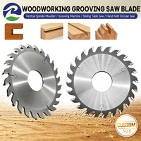 Industrielles Hochfrequenz-Geschweißtes Wolfram-TCT-Hartmetall-Kreissägeblatt 120mm 24T für Nutenfräsen und Holzbearbeitung